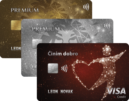 Postanite korisnik Premium Visa kartice bez upisnine i članarine*